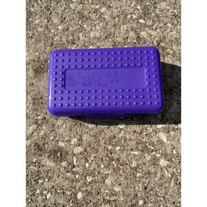 Vtg. Purple And Blue  SPACEMAKER Pencil‎ Box Eldon Storage Container